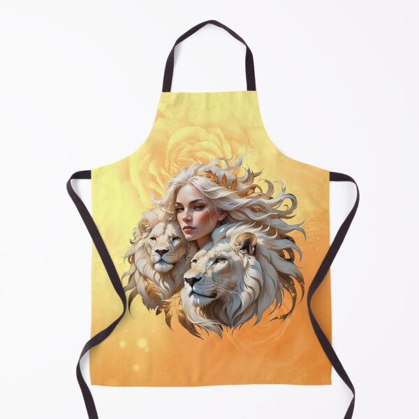 Item preview, Queen of Fantasy between majestic lions designed and sold by nicky2342.