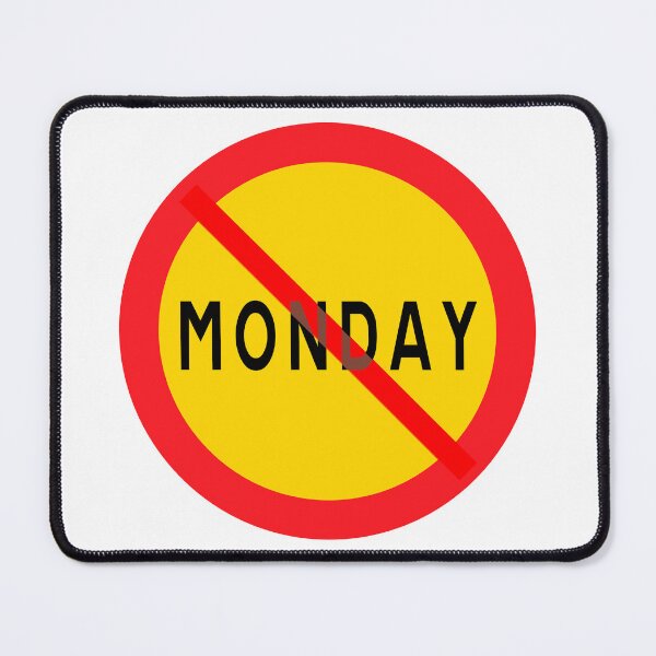 Item preview, Monday or Saturday? designed and sold by ALF2023.