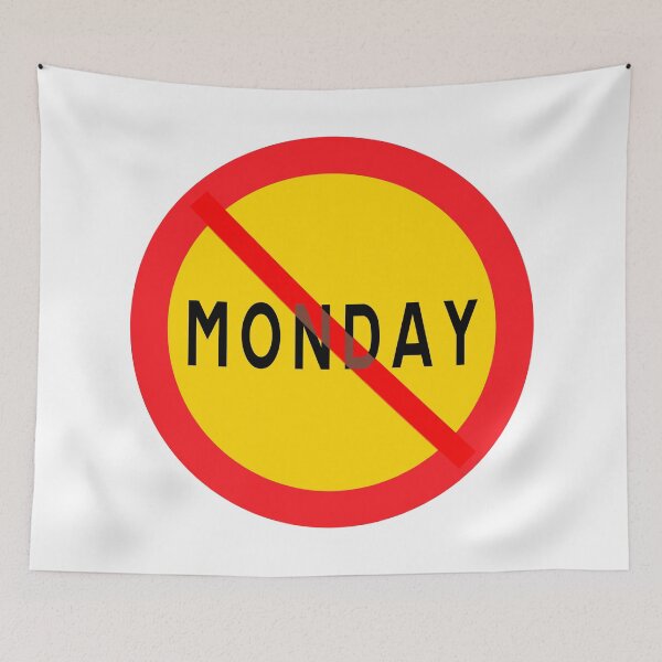 Item preview, Monday or Saturday? designed and sold by ALF2023.