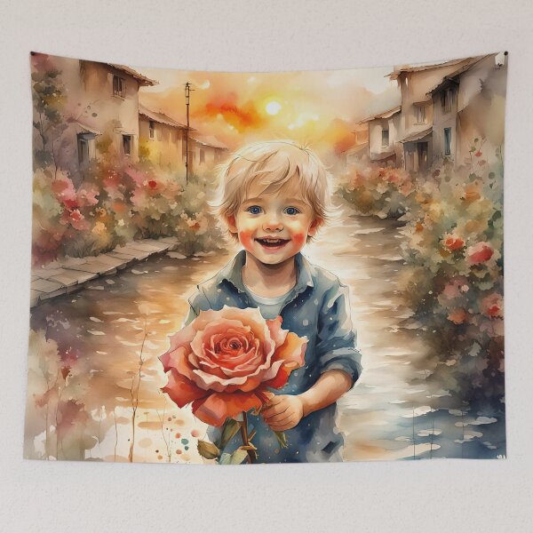 Item preview, Little Boy SplashArt  designed and sold by WifiJW0526.