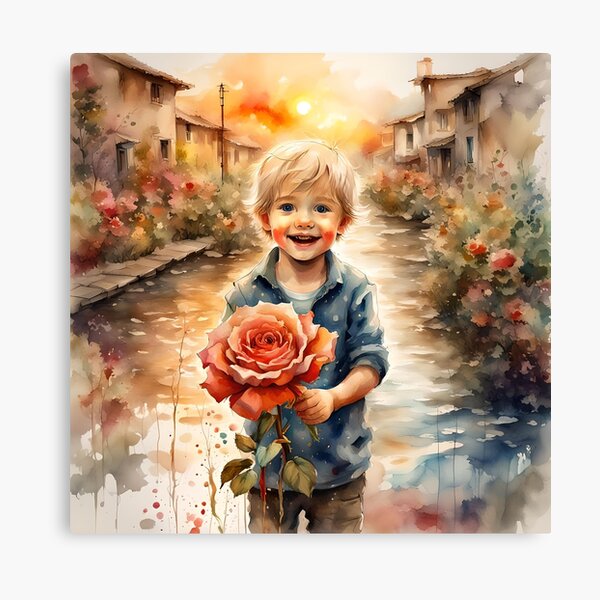 Item preview, Little Boy SplashArt  designed and sold by WifiJW0526.