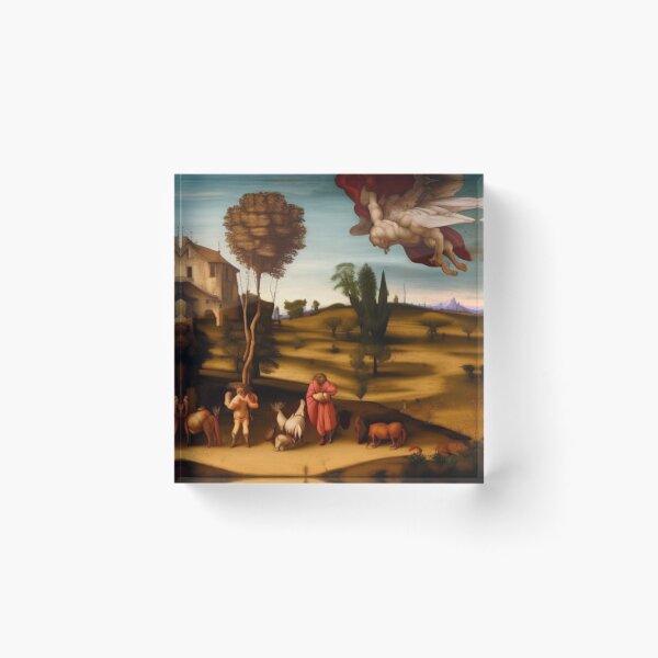 Item preview, Absurdist Farm Scene designed and sold by GaggleHaus.