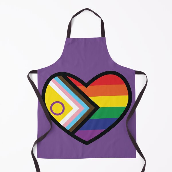 Item preview, Progress Flag Heart designed and sold by deadbeatprince-typography.