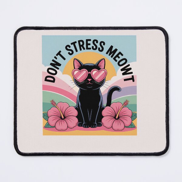 Item preview, Don't Stress Meowt designed and sold by universe-hold ⭐⭐⭐⭐⭐.