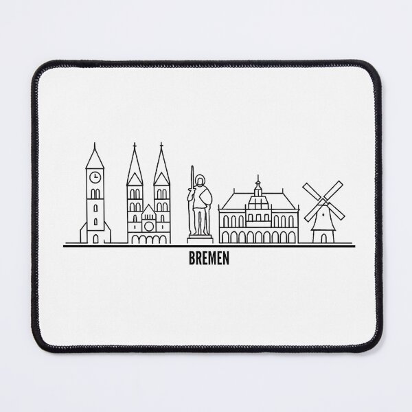 Item preview, City Lines - Bremen designed and sold by CityLinesDesign.