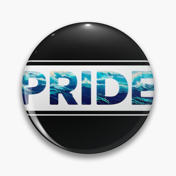 Item preview, Pride with Ocean Waves Graphic, Classic pride flag graphic, Rainbow Graphic, LGBTQ,  Pride Party, Pride Parade, Unisex Design, Subtle  LGBTQ,  designed and sold by PrideBeProud.
