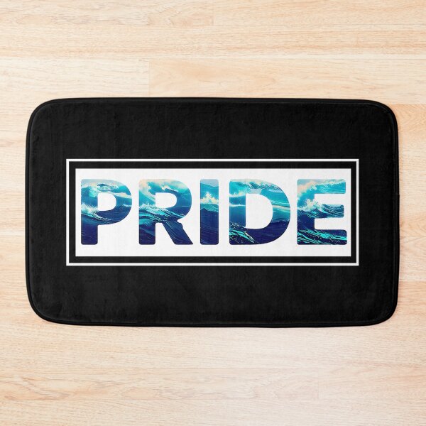 Item preview, Pride with Ocean Waves Graphic, Classic pride flag graphic, Rainbow Graphic, LGBTQ,  Pride Party, Pride Parade, Unisex Design, Subtle  LGBTQ,  designed and sold by PrideBeProud.