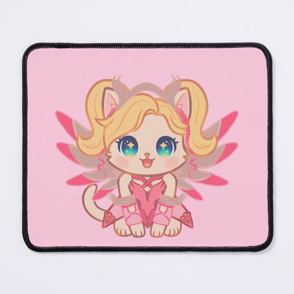 Item preview, E-Gamer Pink Winged Guardian Cat designed and sold by shamelessartress.