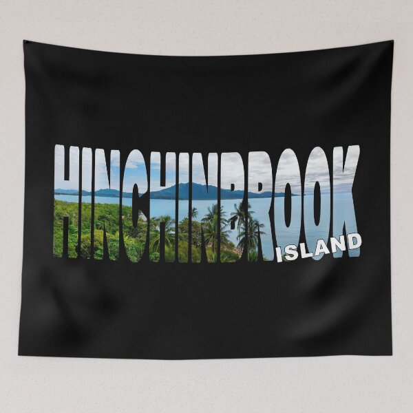 Item preview, HINCHINBROOK Island - Beautiful Day through the Palms designed and sold by Adam Gormley.