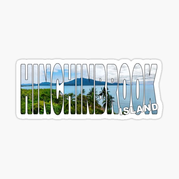 Vista previa del artículo con la obra «Isla HINCHINBROOK - Hermoso día entre las palmeras», diseñado y vendido por Adam Gormley.