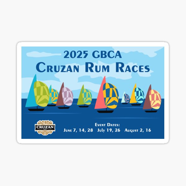 Item preview, 2025 GBCA Cruzan Rum Races designed and sold by G-B-C-A.