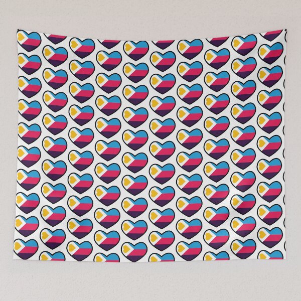 Item preview, Polyamorous Flag Heart designed and sold by deadbeatprince-typography.