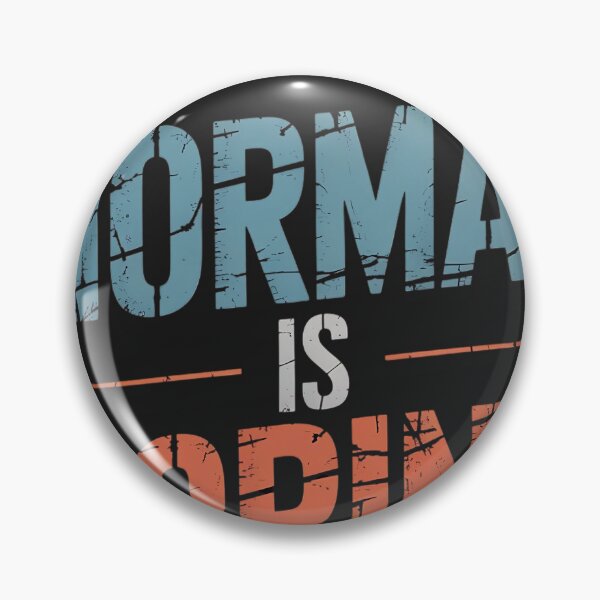 Item preview, Normal Is Boring designed and sold by universe-hold ⭐⭐⭐⭐⭐.