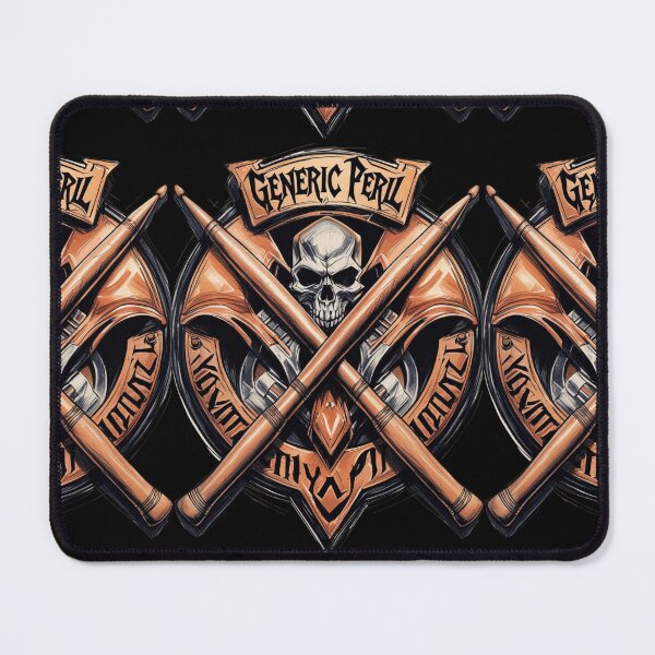 Item preview, Generic Peril Heavy Metal Drummer designed and sold by KateWiseArt.