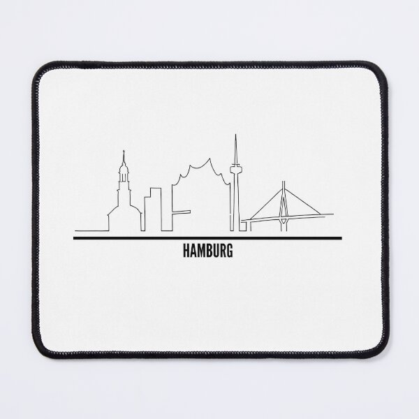 Item preview, City Lines - Hamburg designed and sold by CityLinesDesign.