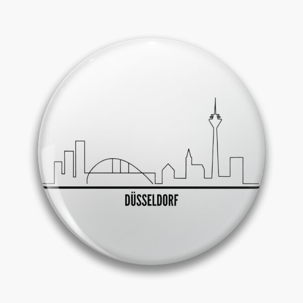 Item preview, City Lines - Düsseldorf designed and sold by CityLinesDesign.