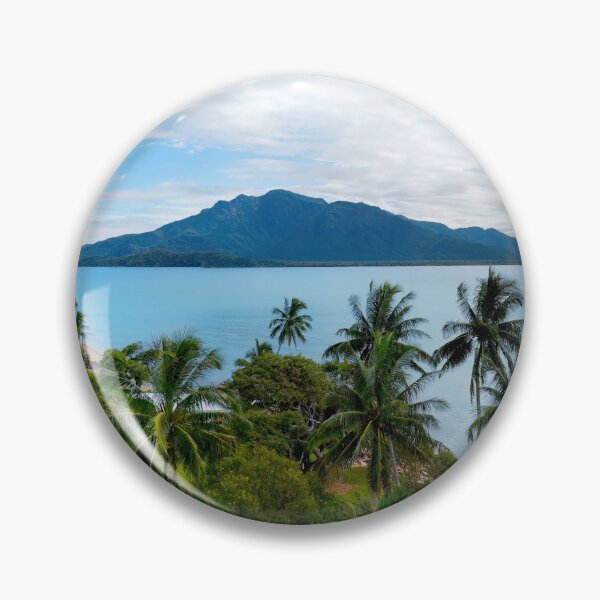Item preview, Hinchinbrook Island Beautiful Day through the Palms designed and sold by Adam Gormley.