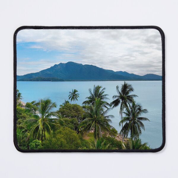 Item preview, Hinchinbrook Island Beautiful Day through the Palms designed and sold by Adam Gormley.
