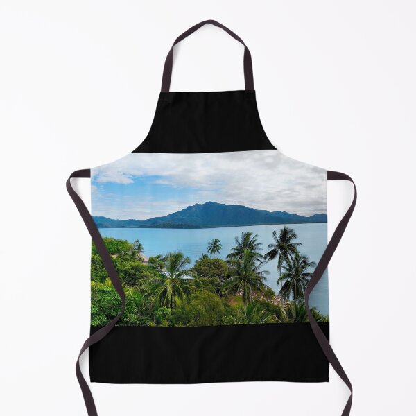 Item preview, Hinchinbrook Island Beautiful Day through the Palms designed and sold by Adam Gormley.