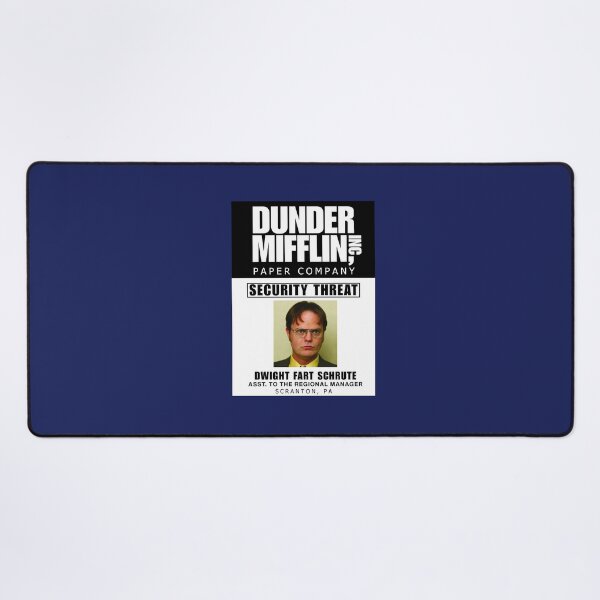 Item preview, Dunder Mifflin. Company Security Threat ID Badge  designed and sold by Keeping Art Heavenly.