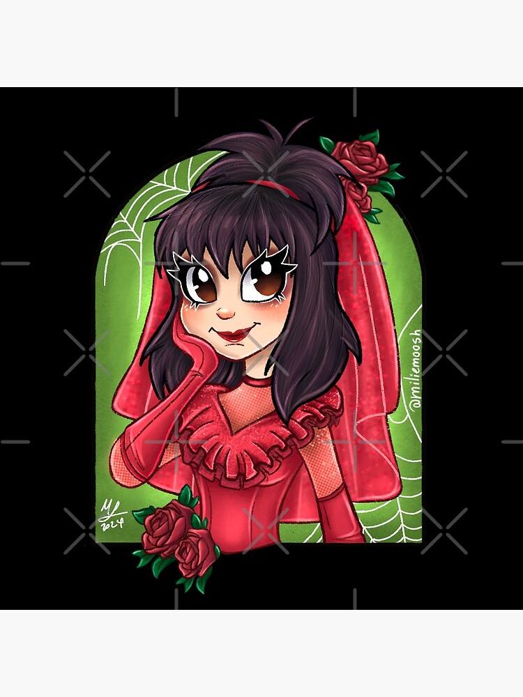 lydia red dress Lydia Deetz Adult Red Dress Beetlejuice Lydia Cosplay Costume Hallowee –  Preppy Kids Trinidad main image 0