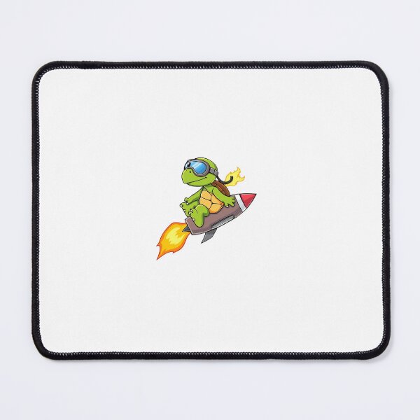Item preview, Rocket Turtle – Funny Cartoon Sticker designed and sold by Gscode.
