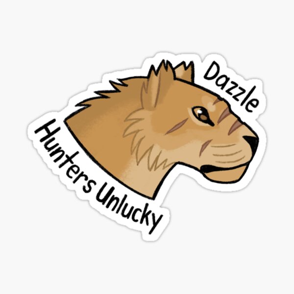 Item preview, Dazzle - Hunters Unlucky - White Background designed and sold by alhilton.