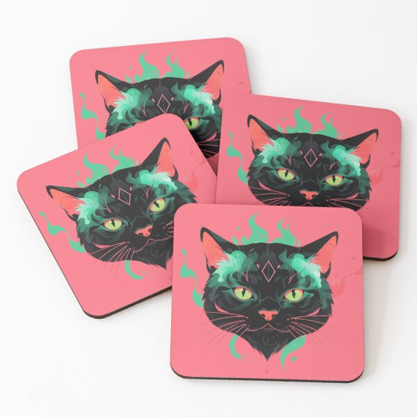 Item preview, Cool black cat designed and sold by KiraChie.