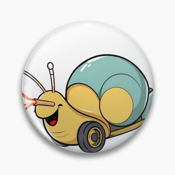 Item preview, Turbo Snail – Funny Racing Sticker designed and sold by Gscode.