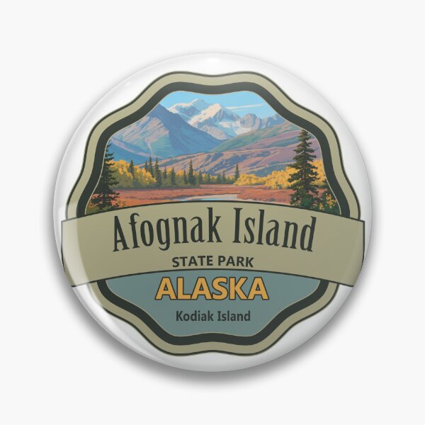 Item preview, Afognak Island State Park, Kodiak Island, Alaska designed and sold by Wanderful-roads.