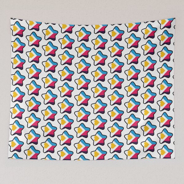 Item preview, Polyaromous Flag Star designed and sold by deadbeatprince-typography.