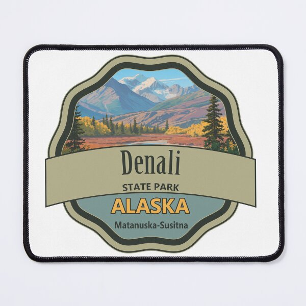 Item preview, Denali State Park, Matanuska-Susitna Valley, Alaska designed and sold by Wanderful-roads.