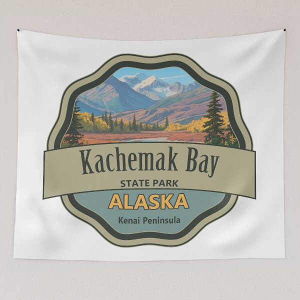 Item preview, Kachemak Bay State Park, Kenai Peninsula, Alaska designed and sold by Wanderful-roads.
