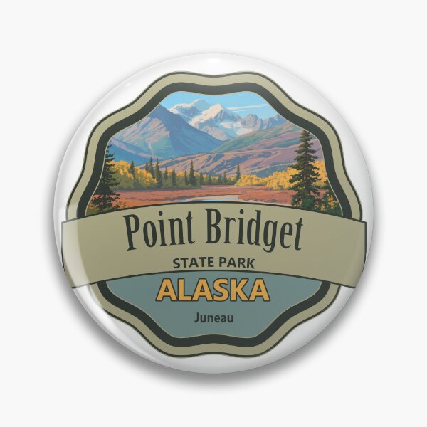 Item preview, Point Bridget State Park, Juneau, Alaska designed and sold by Wanderful-roads.