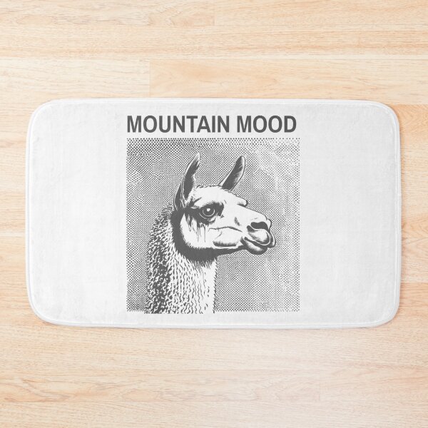 Item preview, Mountain Mood - Alpine Llama designed and sold by salvaverde.