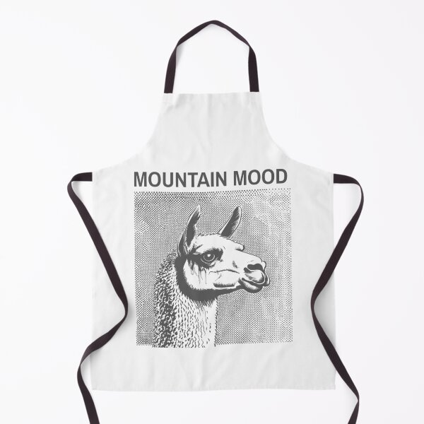 Item preview, Mountain Mood - Alpine Llama designed and sold by salvaverde.