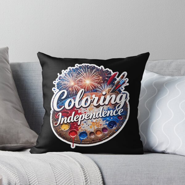 Item preview, Coloring Independence: Creative Art Sticker for Artists and Color Lovers designed and sold by FestivityFinds.