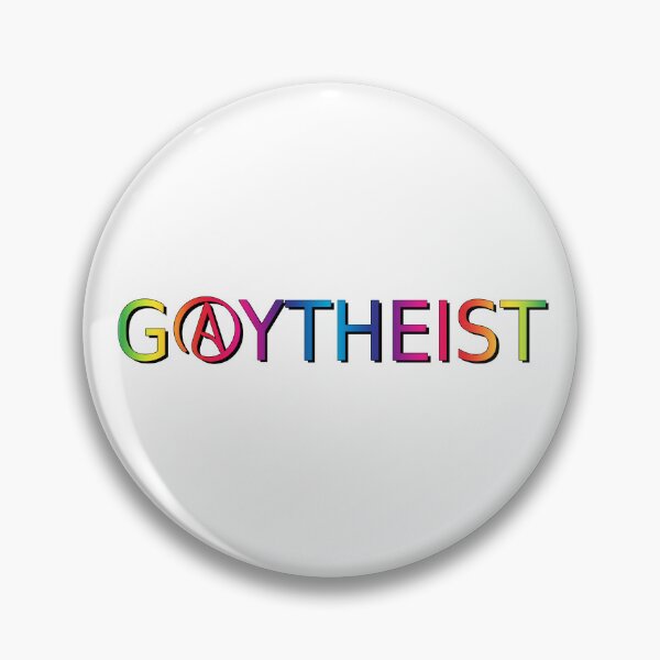 Item preview, Gay Atheist  designed and sold by WFLAtheism.