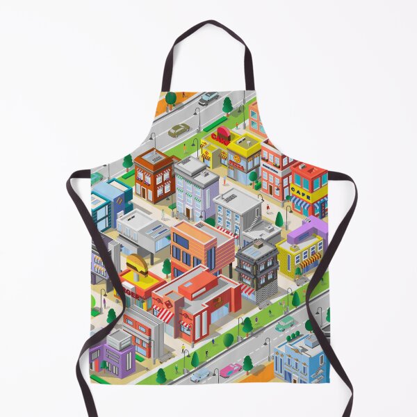 Item preview, Poster megalopolis Isometric city designed and sold by SUMA3000.