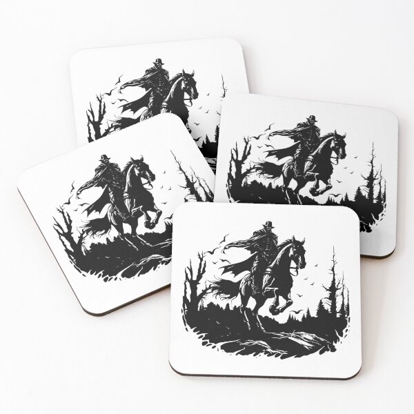 Item preview, Spooky Horseman Phantom Horror Halloween Haunted Grim designed and sold by inkoutninja.