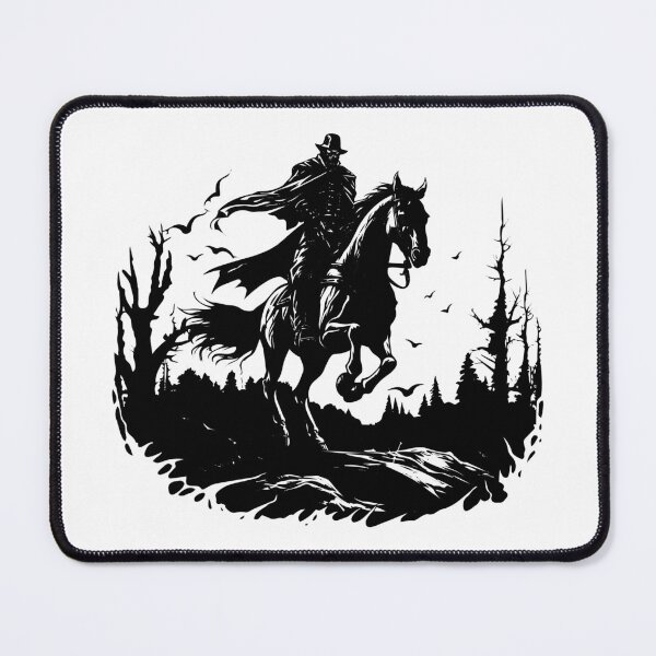 Item preview, Spooky Horseman Phantom Horror Halloween Haunted Grim designed and sold by inkoutninja.