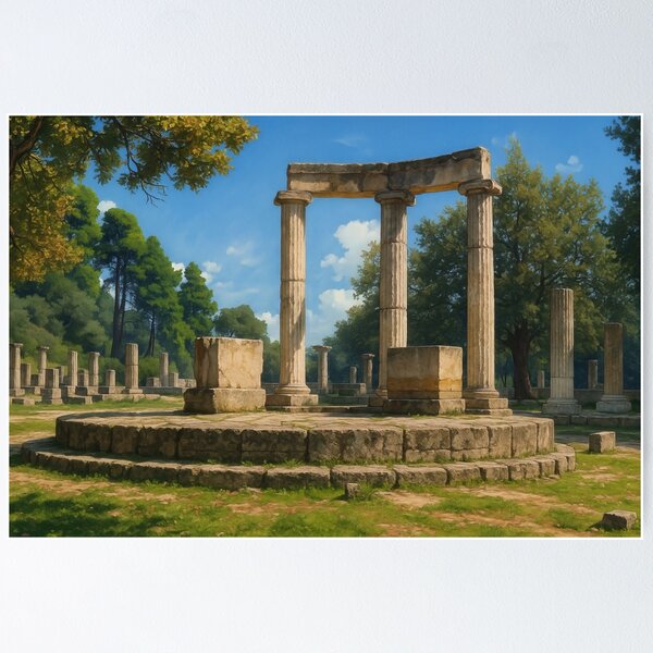 Item preview, The Philippeum of Ancient Olympia designed and sold by KAI-Studio.