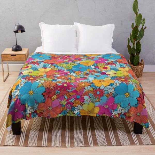 Artikelvorschau, Retro Flower Power entworfen und verkauft von CoolPixels.