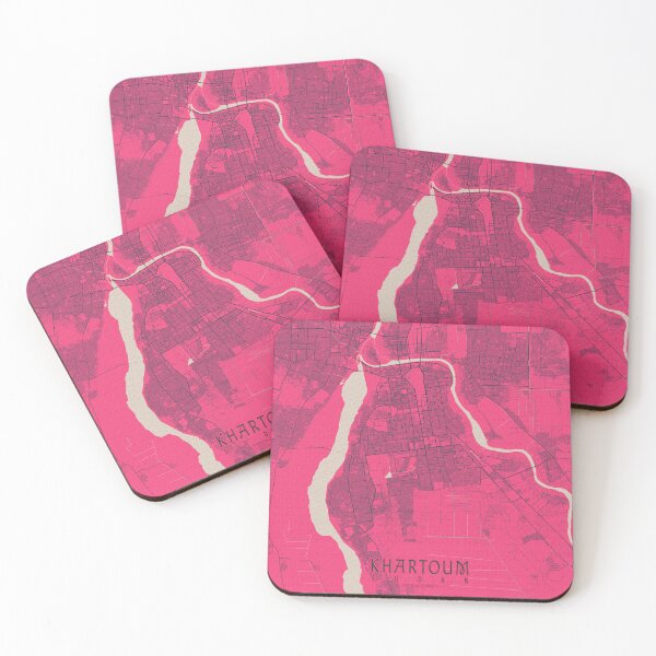 Item preview, Khartoum City Map of Sudan - Blossom designed and sold by deMAP.