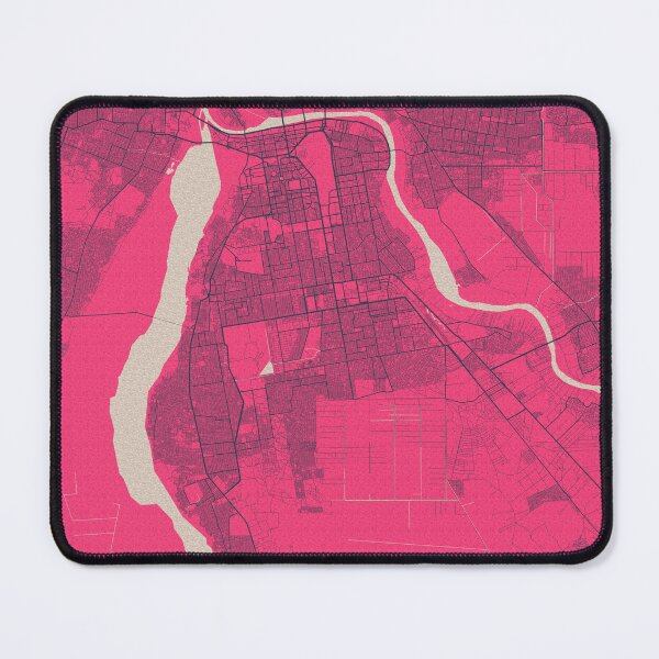 Item preview, Khartoum City Map of Sudan - Blossom designed and sold by deMAP.