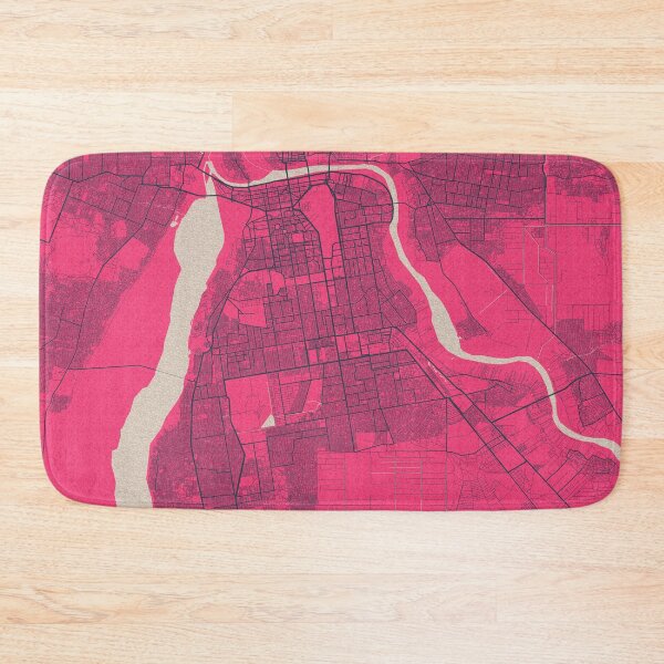 Item preview, Khartoum City Map of Sudan - Blossom designed and sold by deMAP.