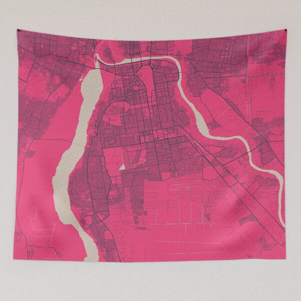 Item preview, Khartoum City Map of Sudan - Blossom designed and sold by deMAP.