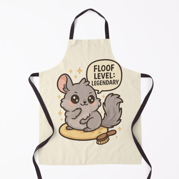Item preview, Cute Legendary Floofy Chinchilla – Kawaii Pet Cartoon Design designed and sold by Inspired by CarMa.