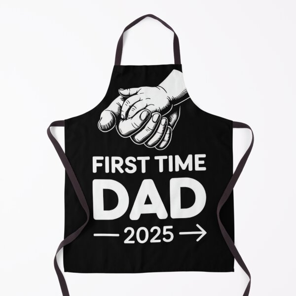 Item preview, First Time Dad – Minimalist Father's Day 2025 Line Art designed and sold by ARTReMi.