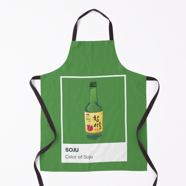 Item preview, Green Soju Bottle Pantone Colour designed and sold by sakuraholic.